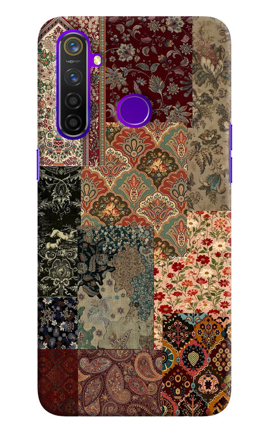 Desi Print Realme 5 Pro Hard Case Back Cover by Casekaro