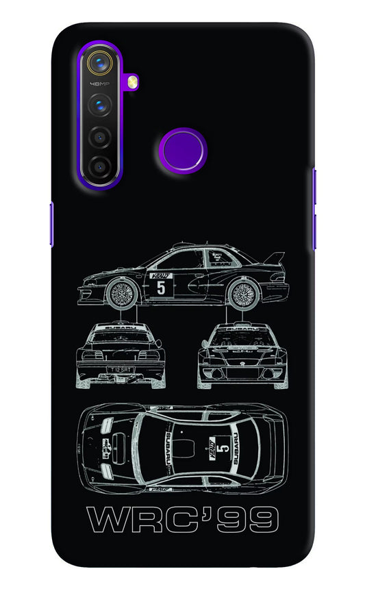 WRC'99 Realme 5 Pro Hard Case Back Cover by Casekaro