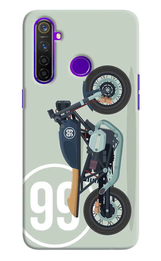 Classic Cafe Racer 99 Realme 5 Pro Hard Case Back Cover by Casekaro