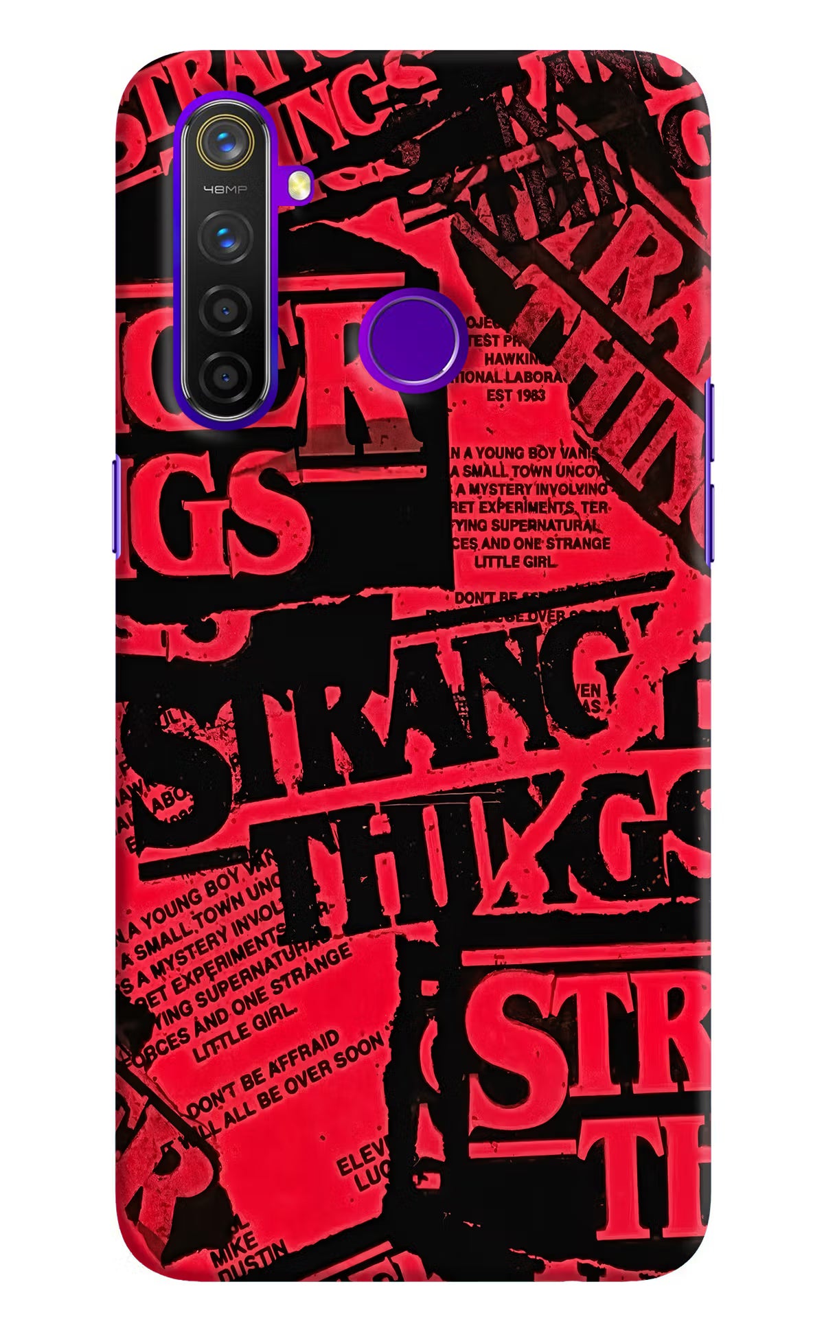Ordinary Things Realme 5 Pro Hard Case Back Cover by Casekaro