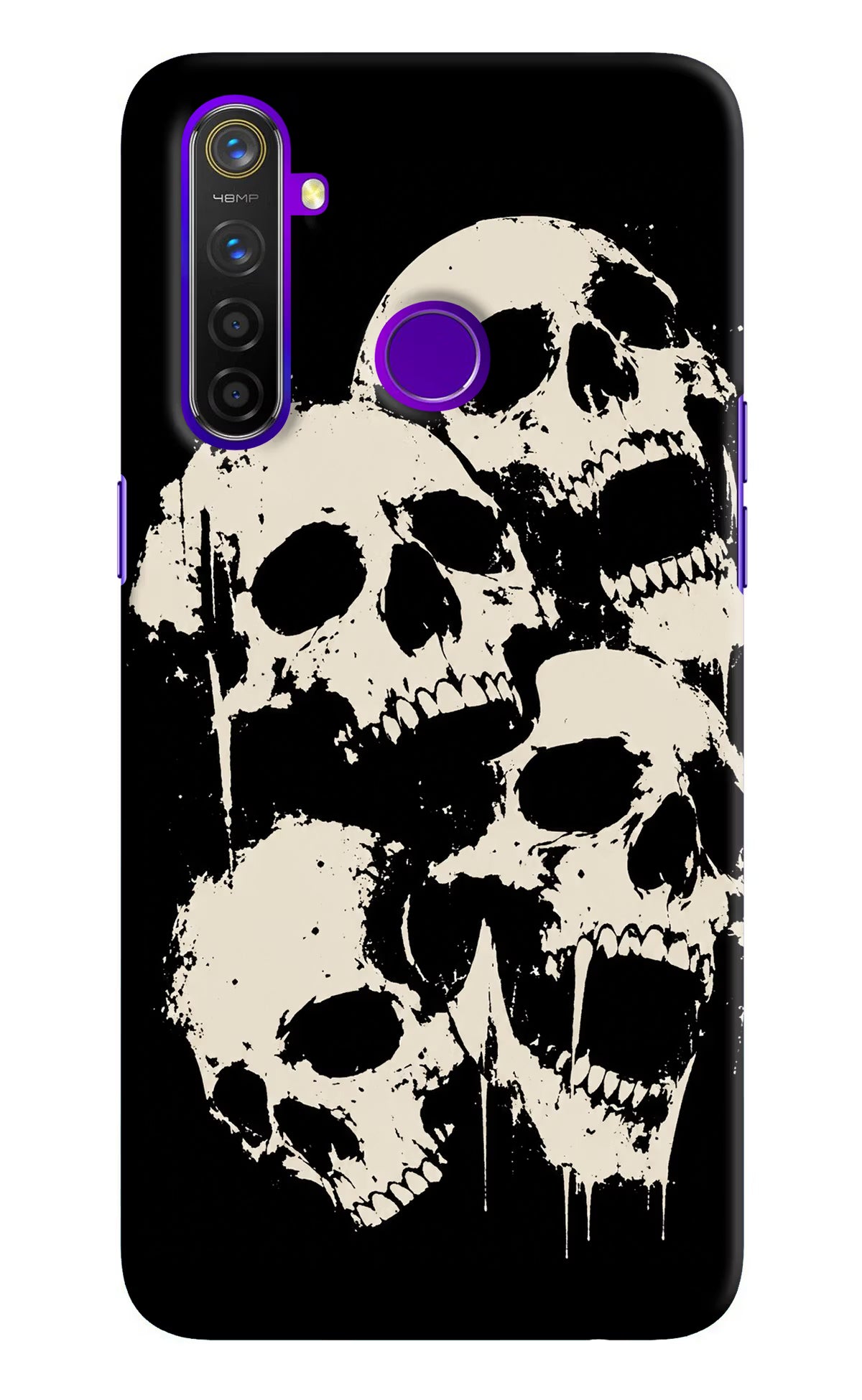 Dead Stack Realme 5 Pro Hard Case Back Cover by Casekaro