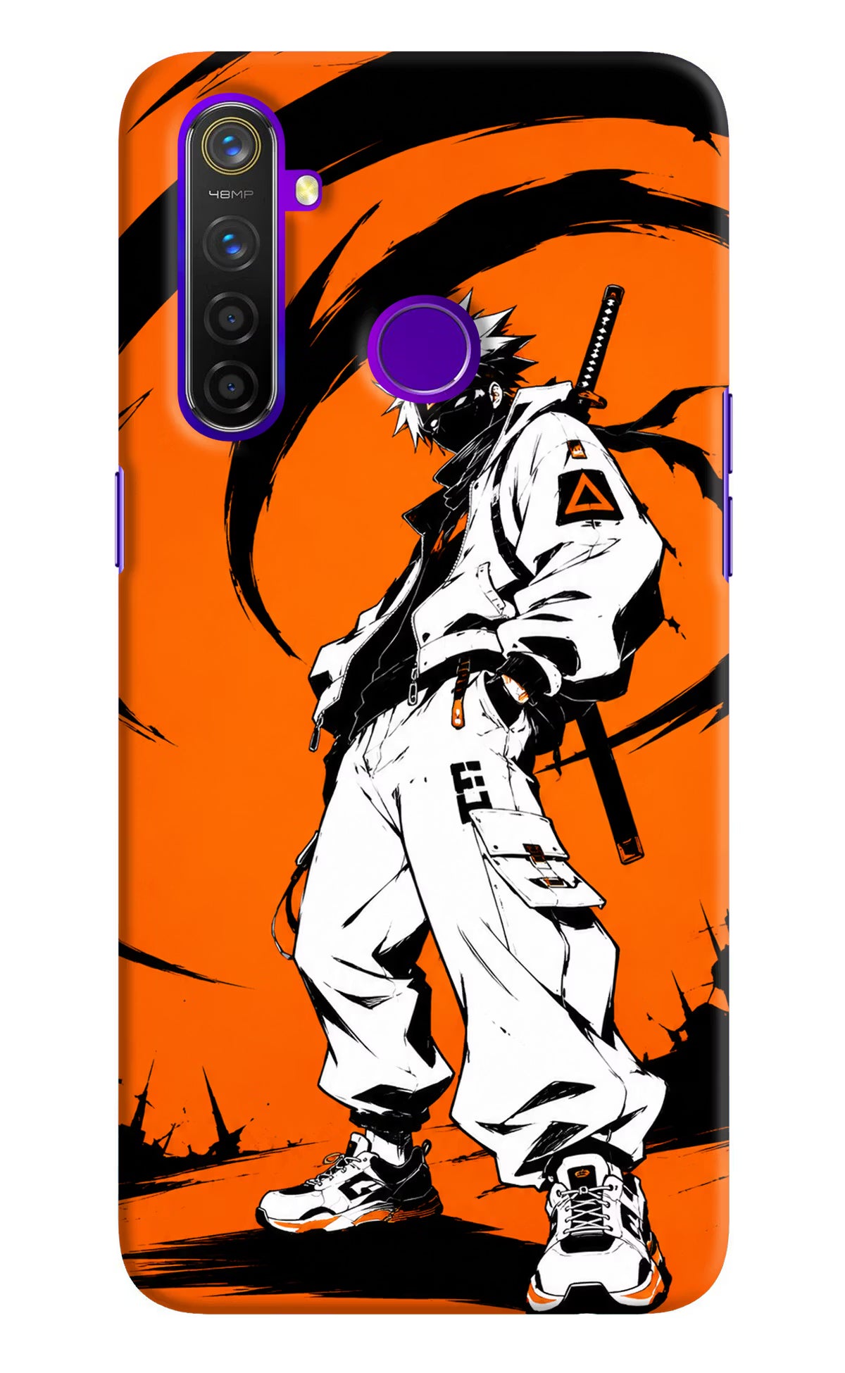 Street Samurai  Realme 5 Pro Hard Case Back Cover by Casekaro