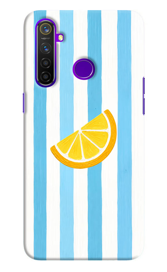 Summer Lemon Realme 5 Pro Hard Case Back Cover by Casekaro