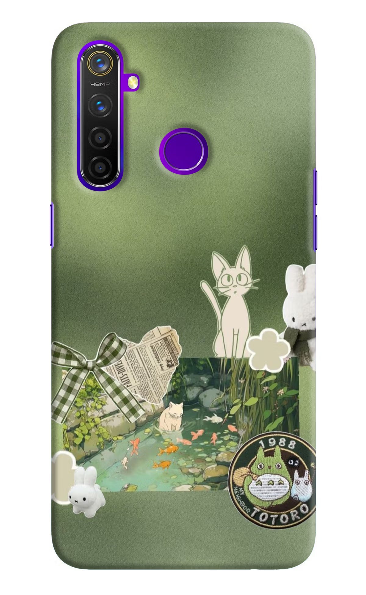 Aesthetic anime Realme 5 Pro Back Cover
