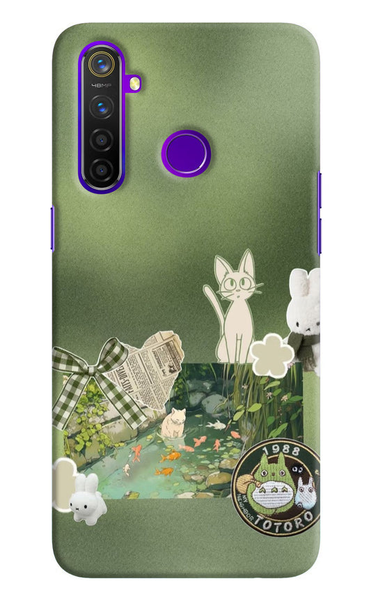 Aesthetic anime Realme 5 Pro Back Cover
