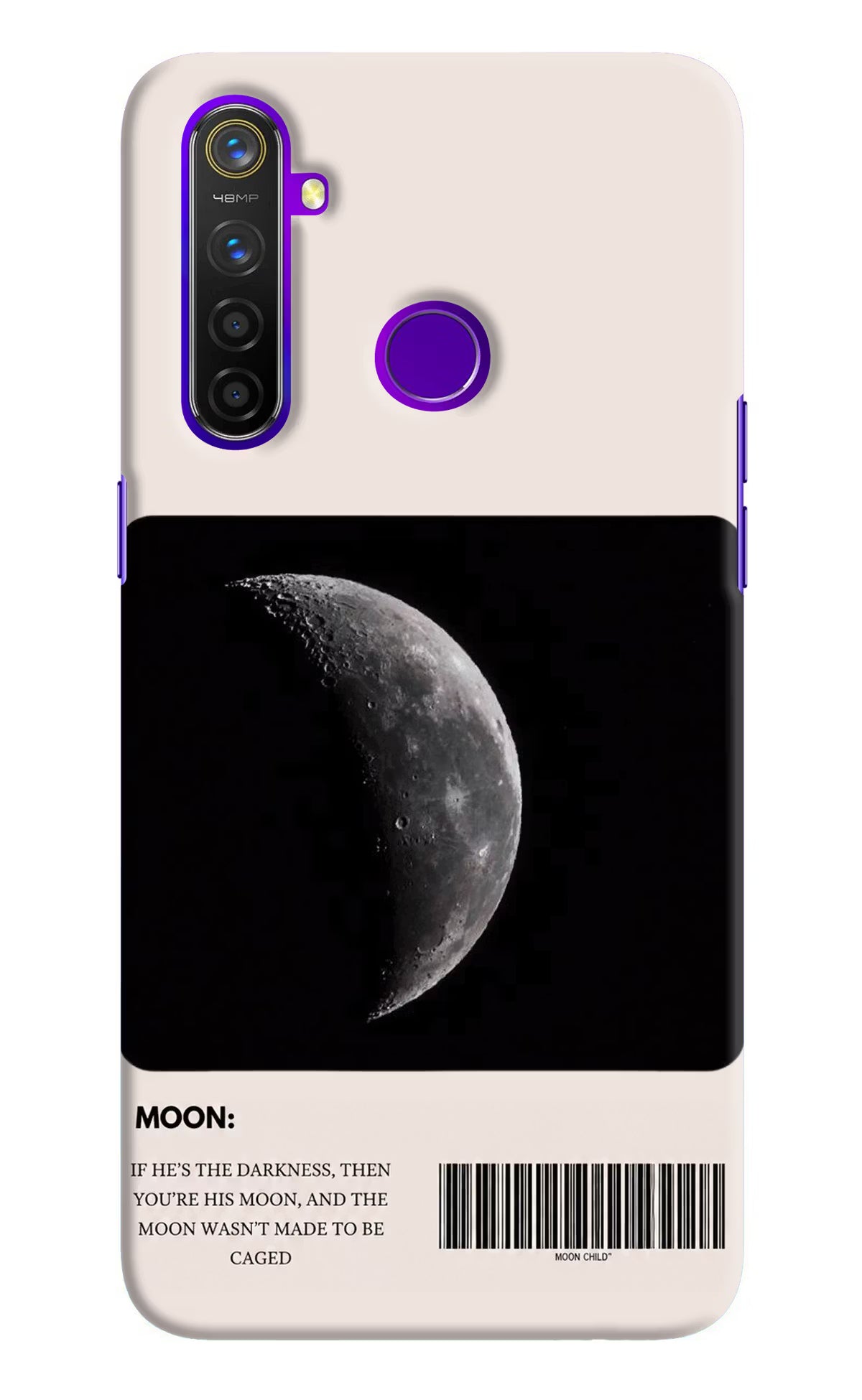 Moon Phase Realme 5 Pro Back Cover