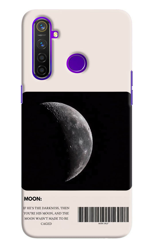 Moon Phase Realme 5 Pro Hard Case Back Cover by Casekaro
