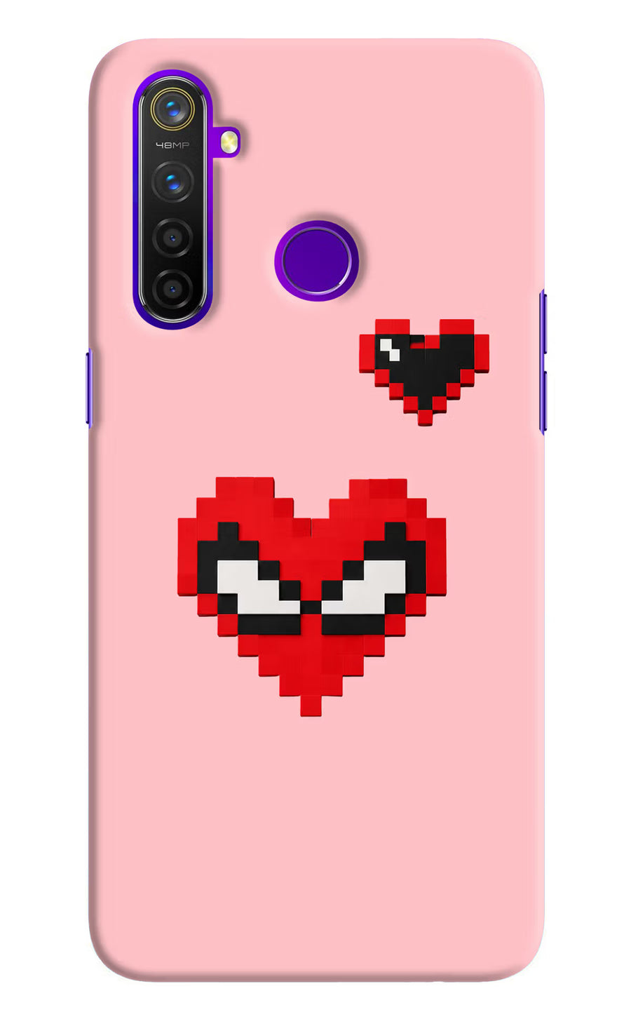 Gwen Heart Realme 5 Pro Back Cover, Hard case
