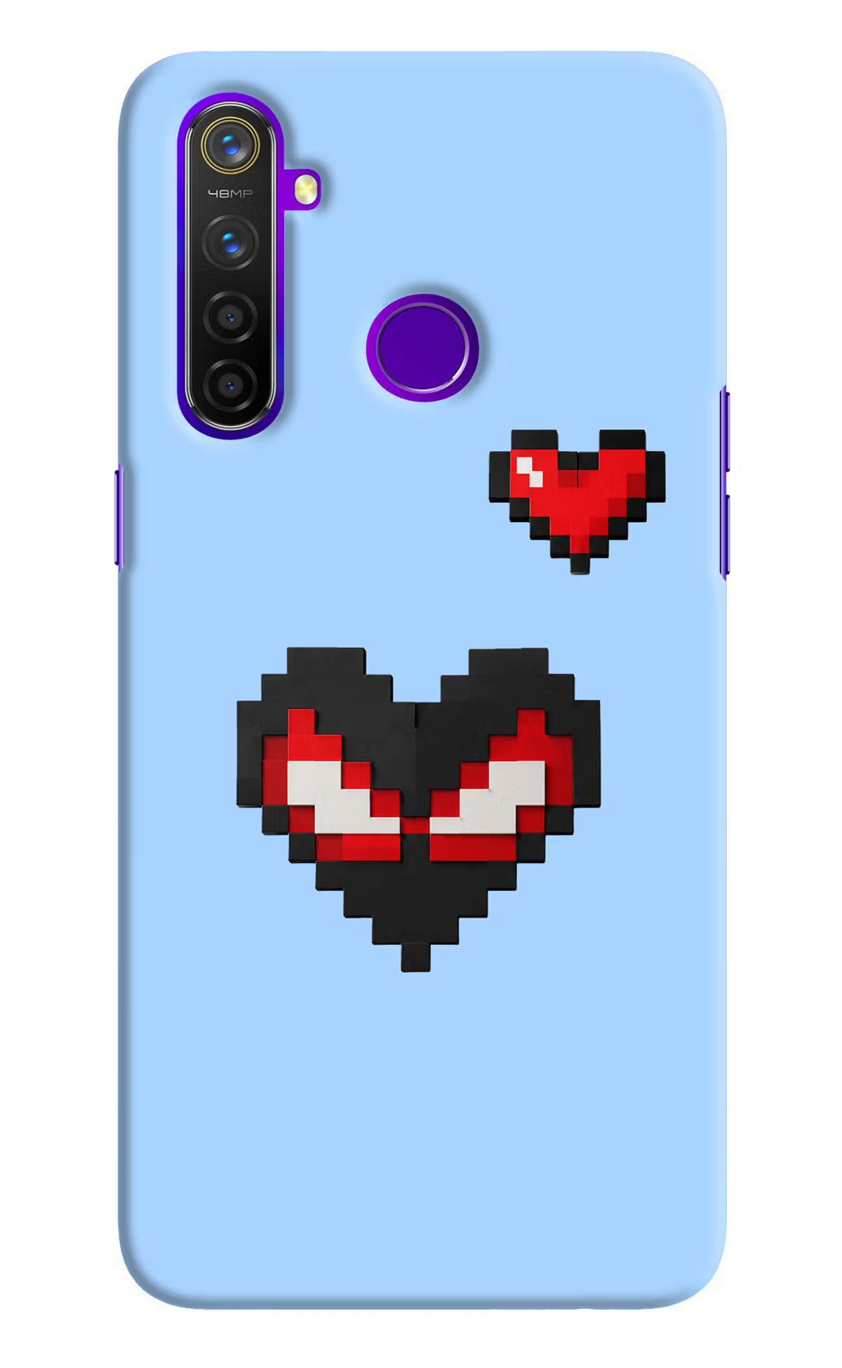Peter Heart Realme 5 Pro Back Cover