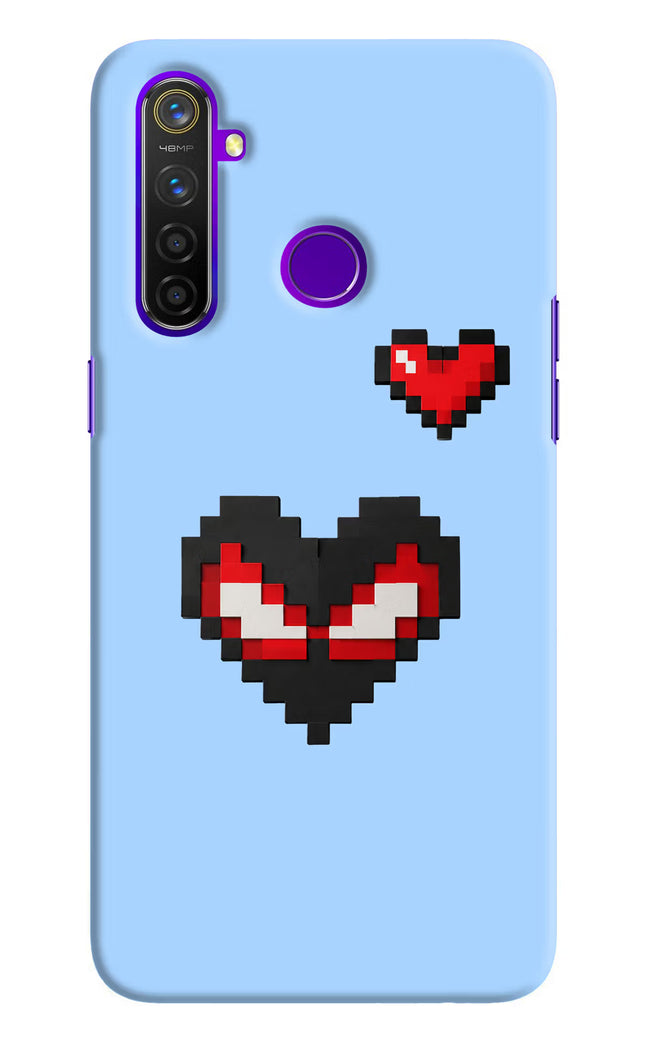 Peter Heart Realme 5 Pro Hard Case Back Cover by Casekaro
