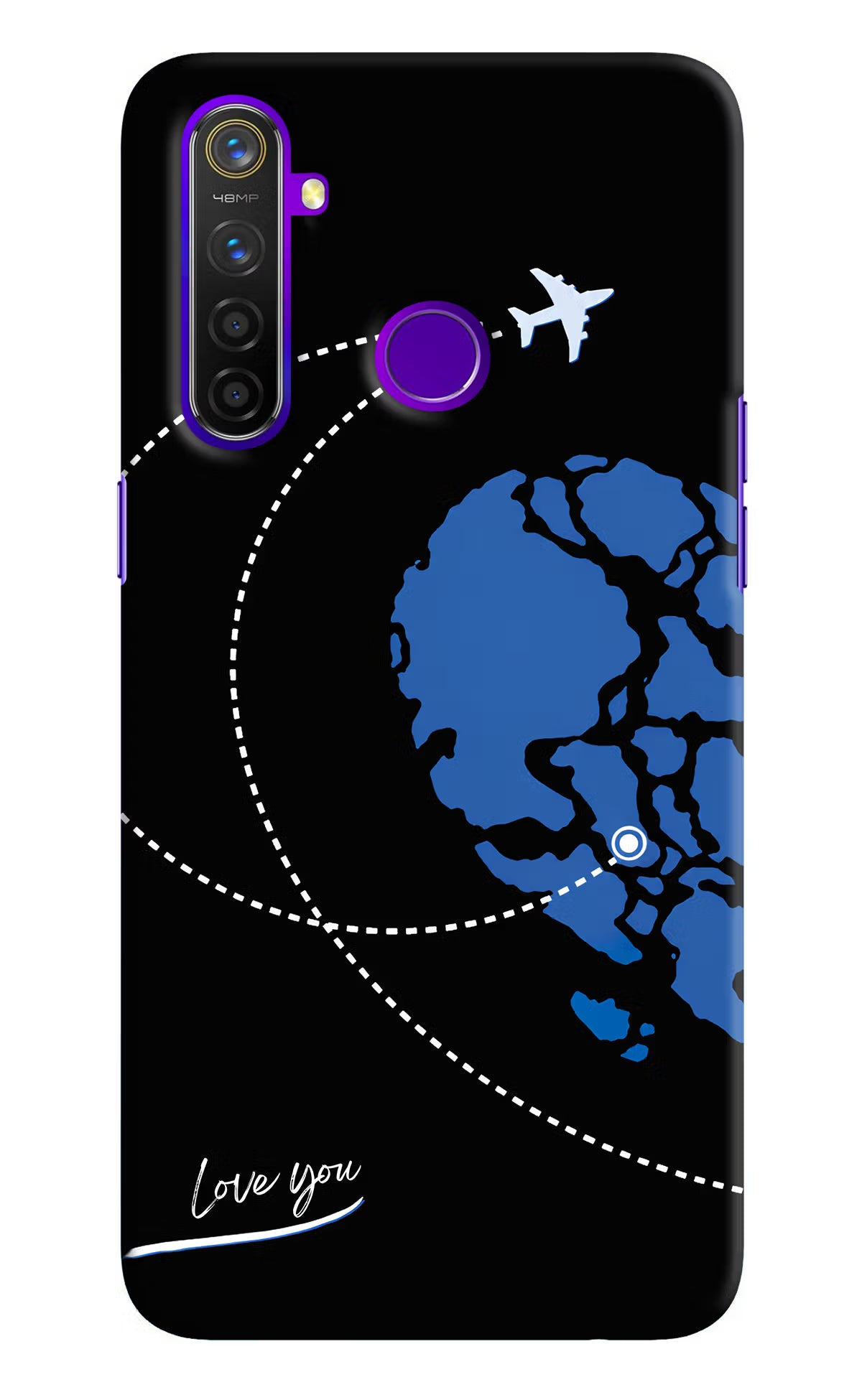 Love Orbit Realme 5 Pro Back Cover