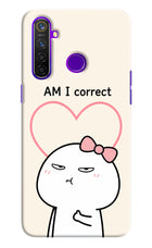 Always Right Realme 5 Pro Hard Case Back Cover by Casekaro