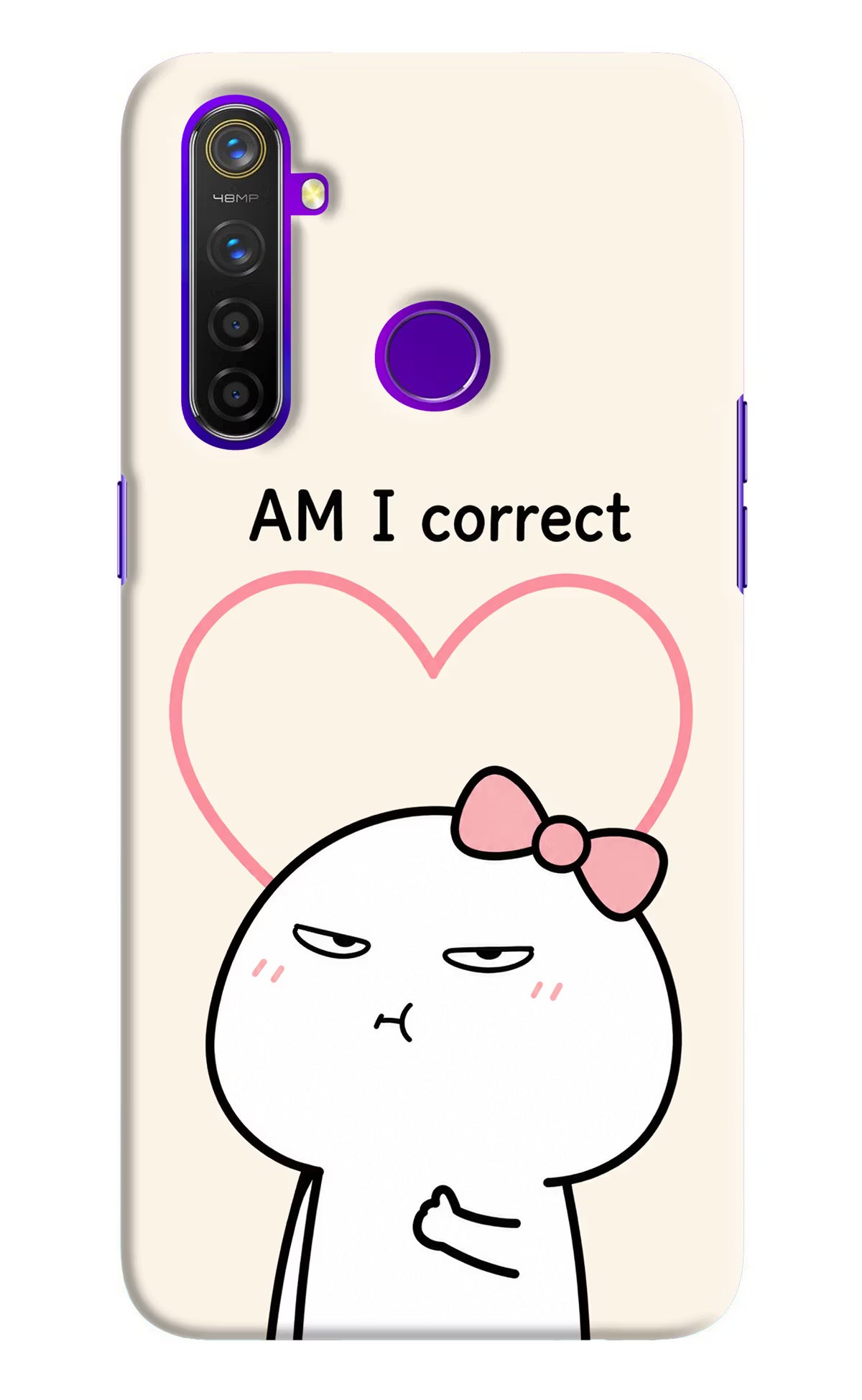 Always Right Realme 5 Pro Back Cover