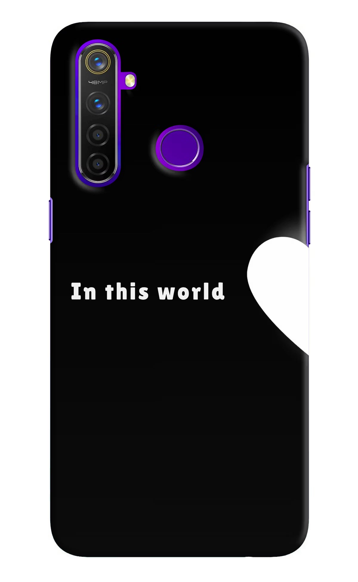 This World Realme 5 Pro Back Cover