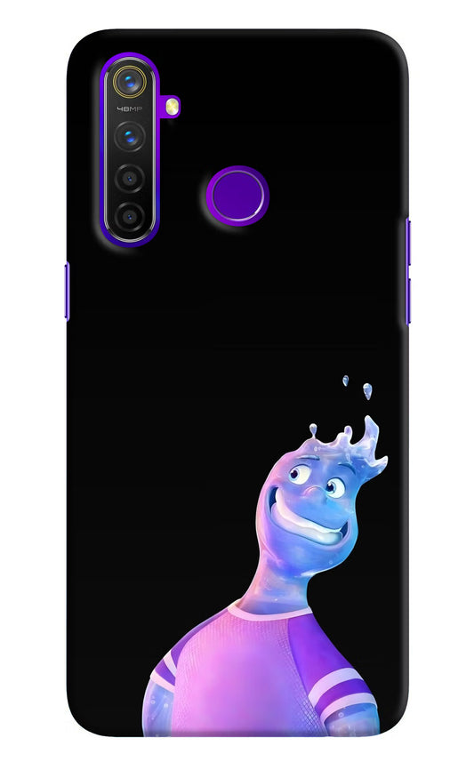 Wade Wave Realme 5 Pro Hard Case Back Cover by Casekaro