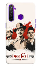 Bhagat Singh Trio Realme 5 Pro Hard Case Back Cover by Casekaro