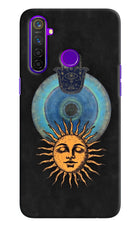 Divine Sun Realme 5 Pro Hard Case Back Cover by Casekaro