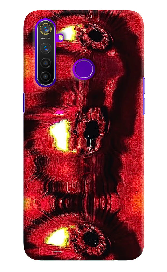 Fire Eye Realme 5 Pro Hard Case Back Cover by Casekaro