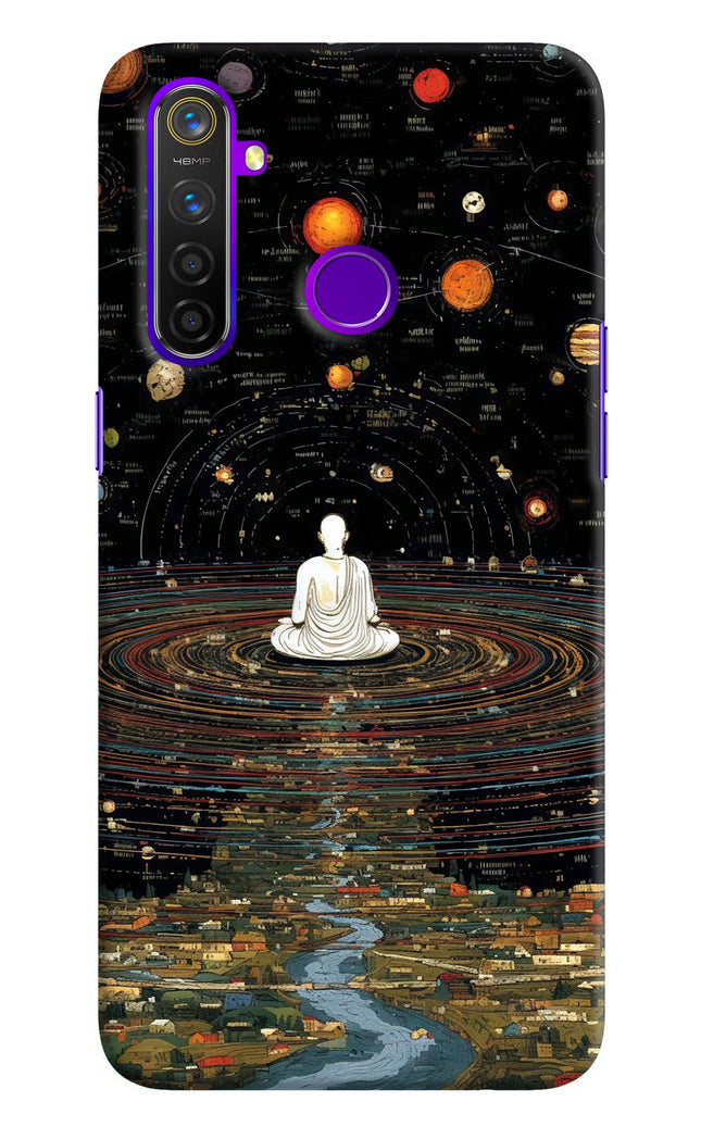 Space Monk Realme 5 Pro Hard Case Back Cover by Casekaro