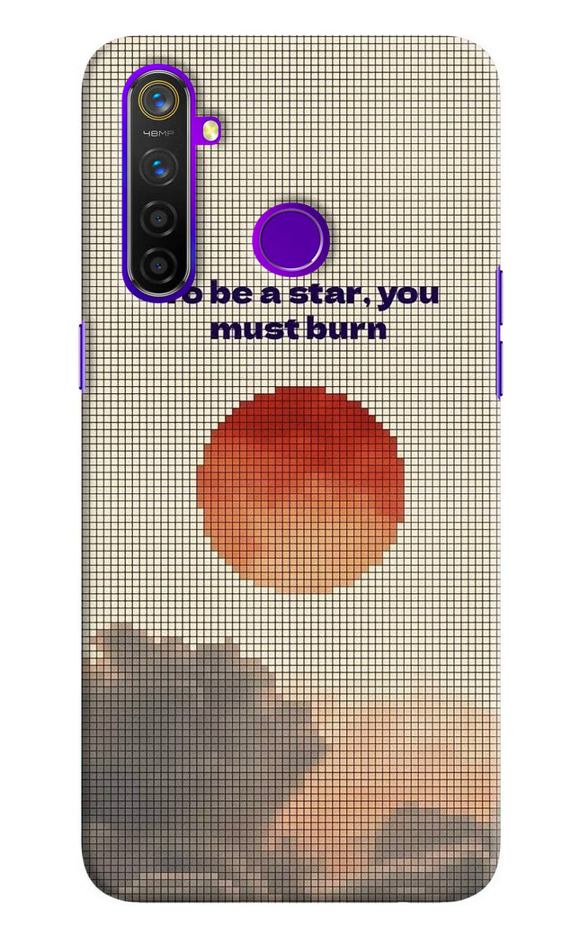 Pixel Sun Realme 5 Pro Hard Case Back Cover by Casekaro