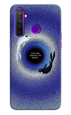 Dark Koi Realme 5 Pro Hard Case Back Cover by Casekaro