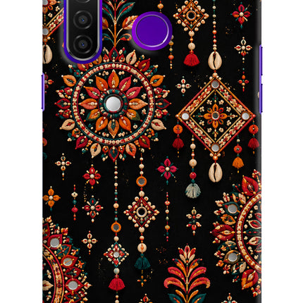 Boho Noir Realme 5 Pro Hard Case Back Cover by Casekaro