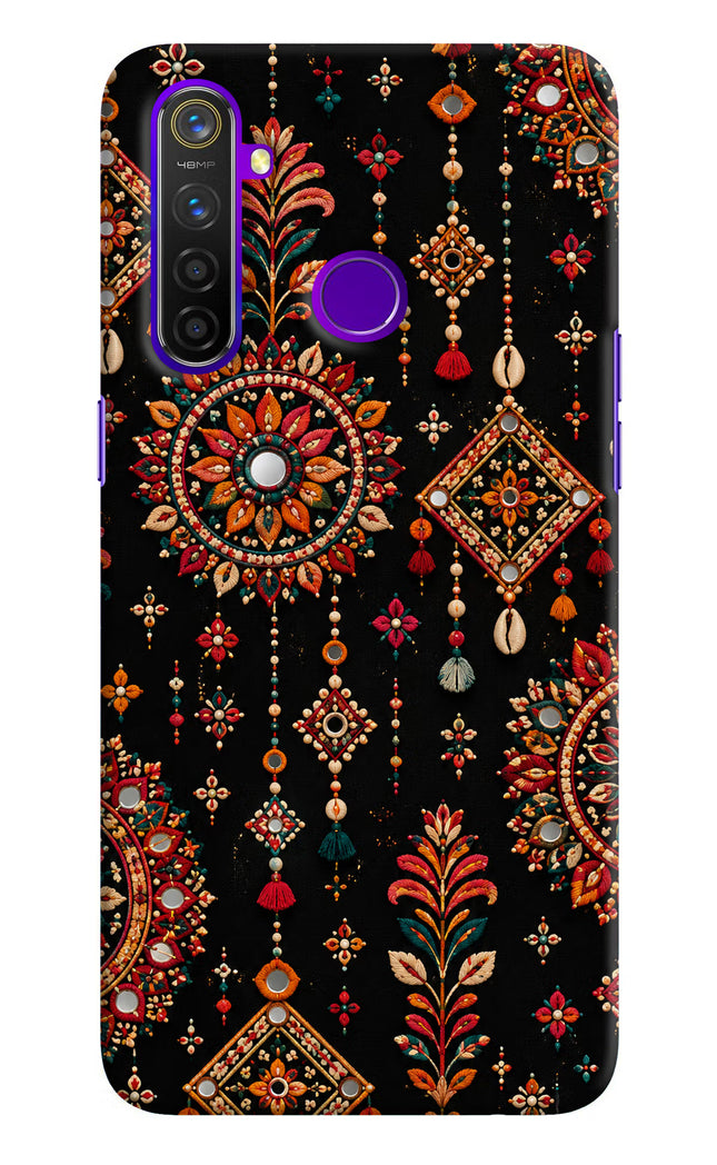 Boho Noir Realme 5 Pro Hard Case Back Cover by Casekaro