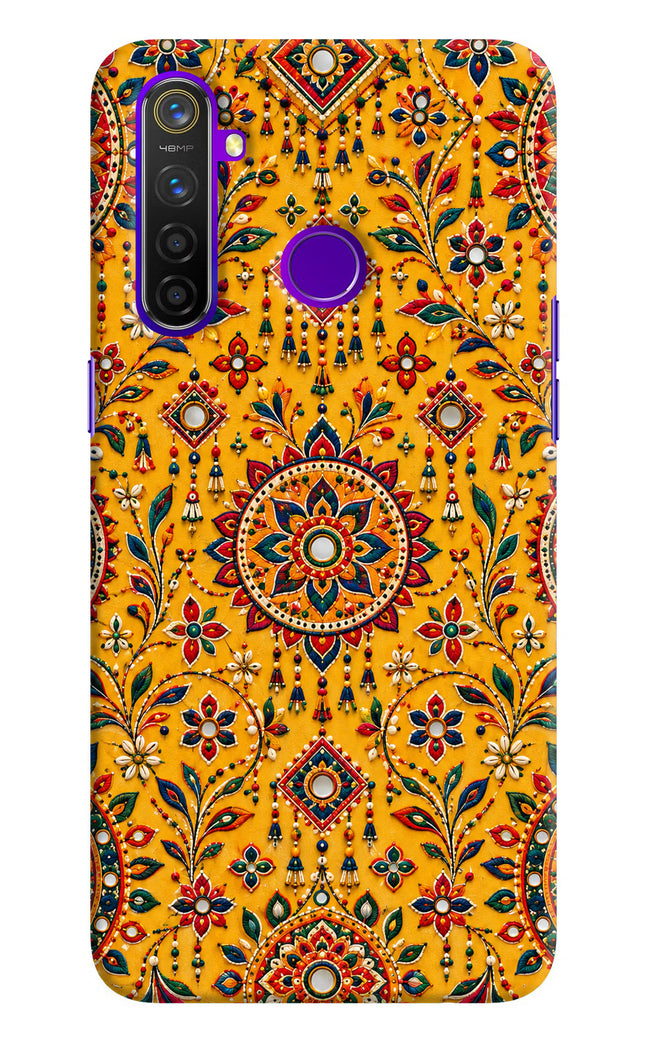 Sunlit Aura Realme 5 Pro Hard Case Back Cover by Casekaro