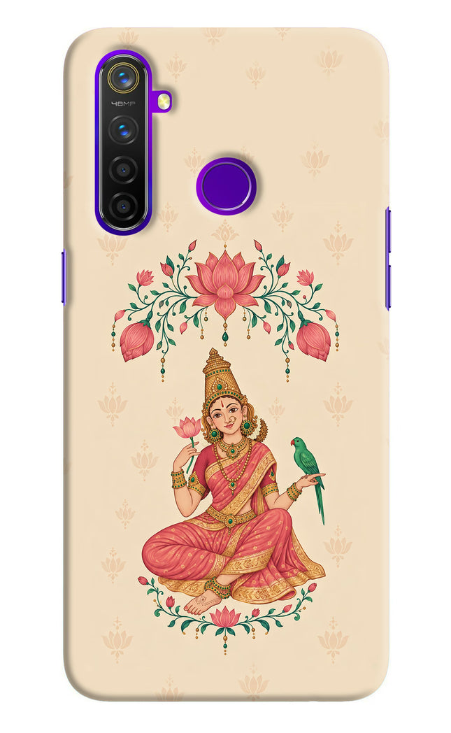 Goddess Lakshmi Realme 5 Pro Hard Case Back Cover by Casekaro