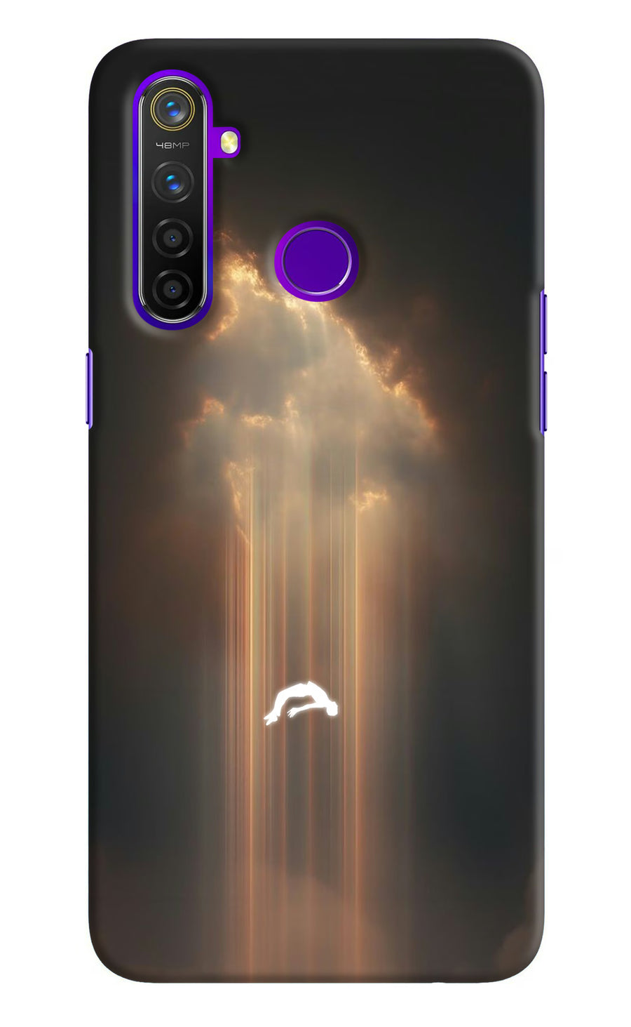Heavenly Beam Realme 5 Pro Back Cover, Hard case