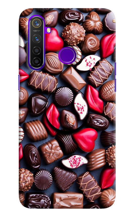 Chocolates Realme 5 Pro Pop Case by Casekaro