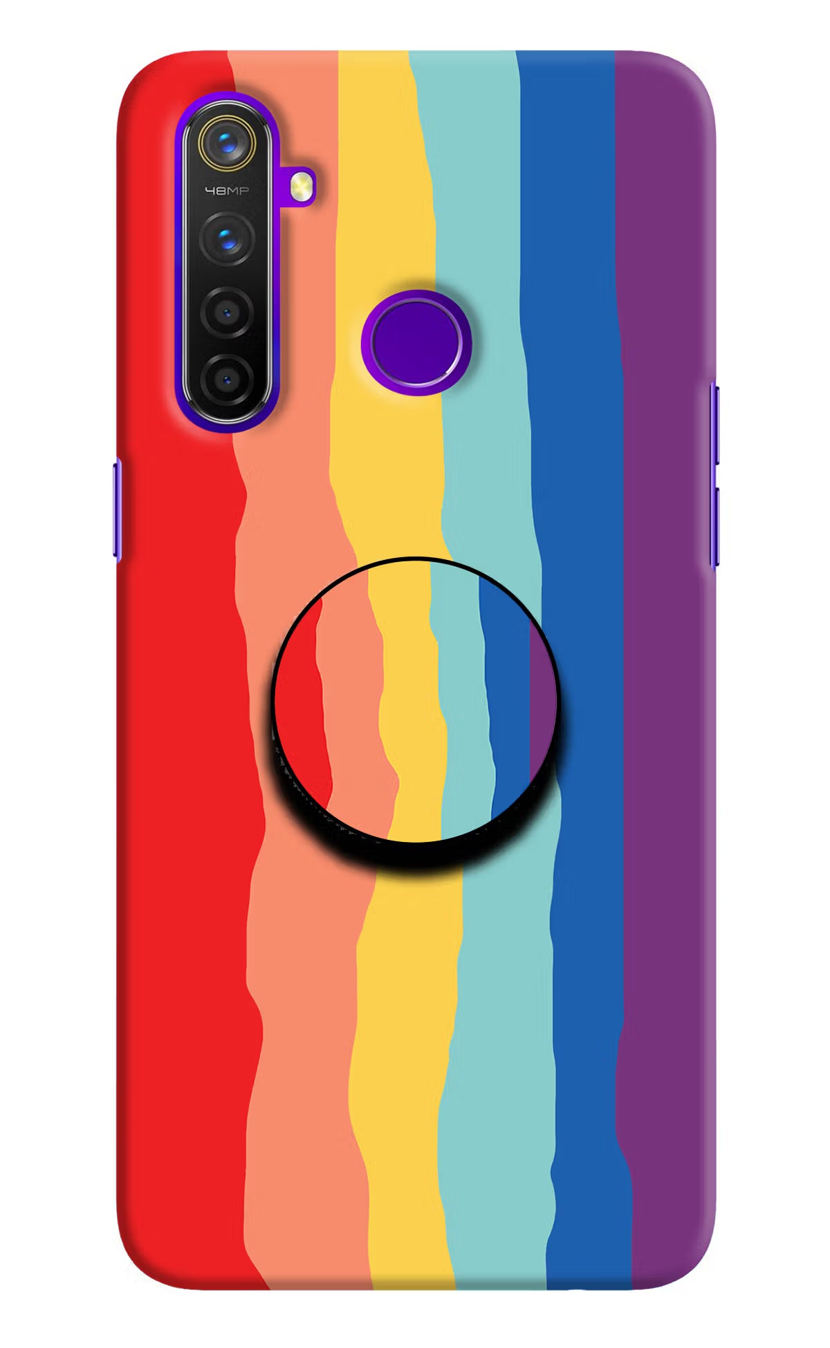 Rainbow Realme 5 Pro Pop Case by Casekaro