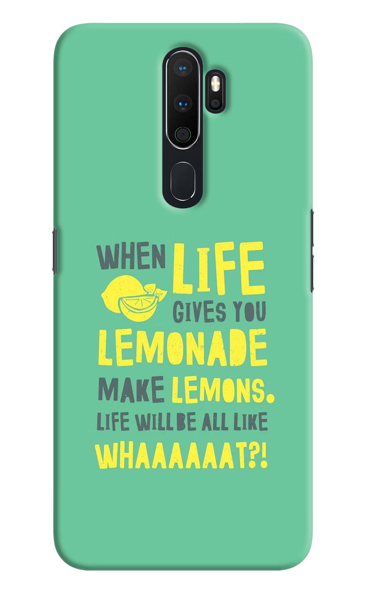 Quote Oppo A5 2020/A9 2020 Hard Case Back Cover by Casekaro