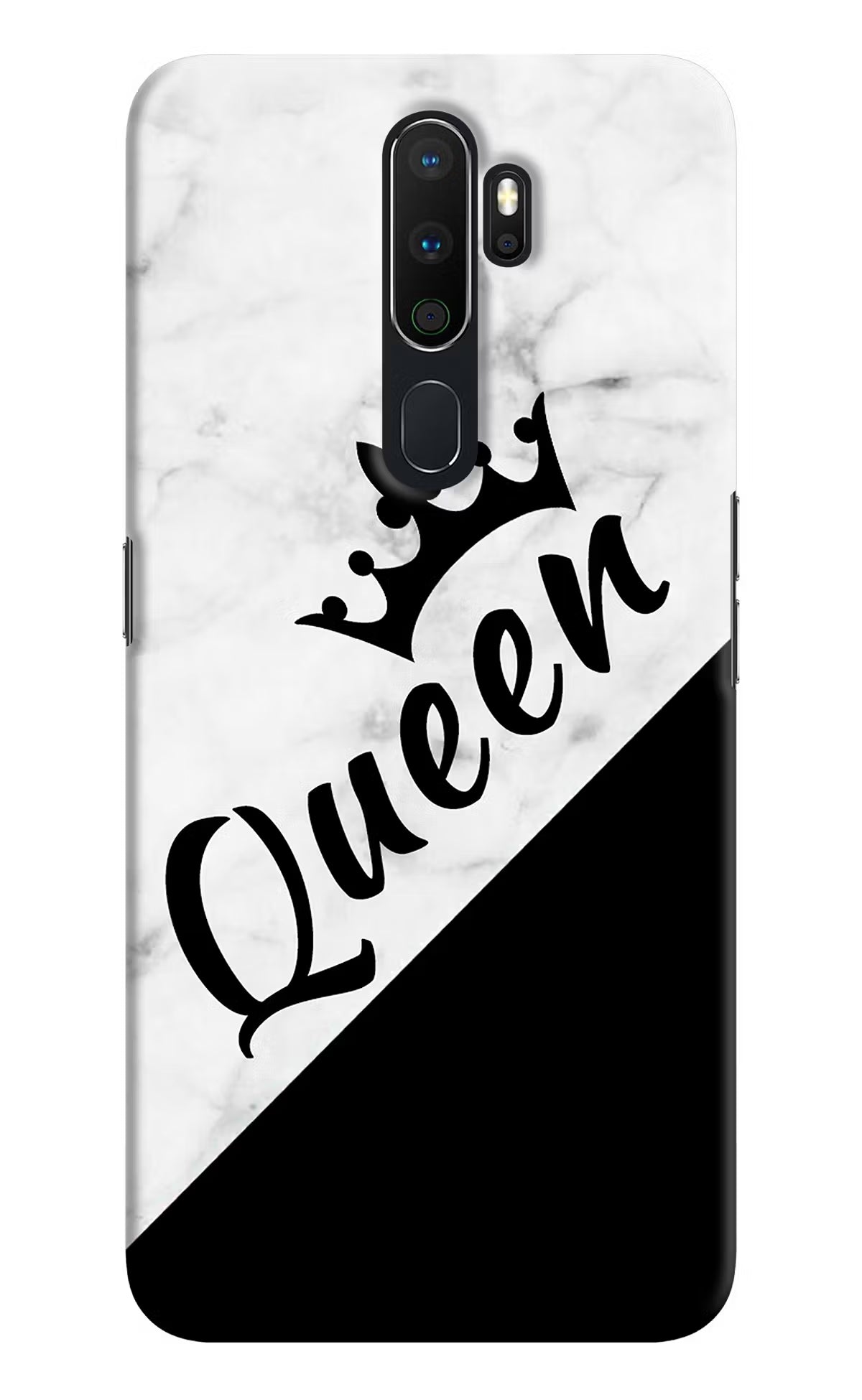 Queen Oppo A5 2020/A9 2020 Hard Case Back Cover by Casekaro