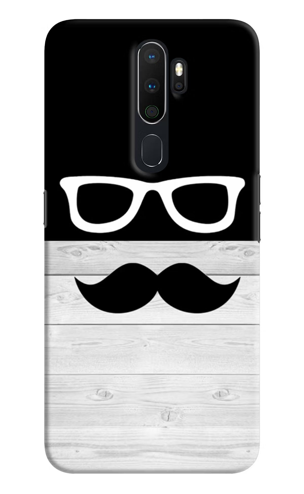 Mustache Oppo A5 2020/A9 2020 Hard Case Back Cover by Casekaro