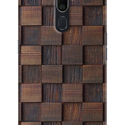 Wooden Cube Design Oppo A5 2020/A9 2020 Hard Case Back Cover by Casekaro