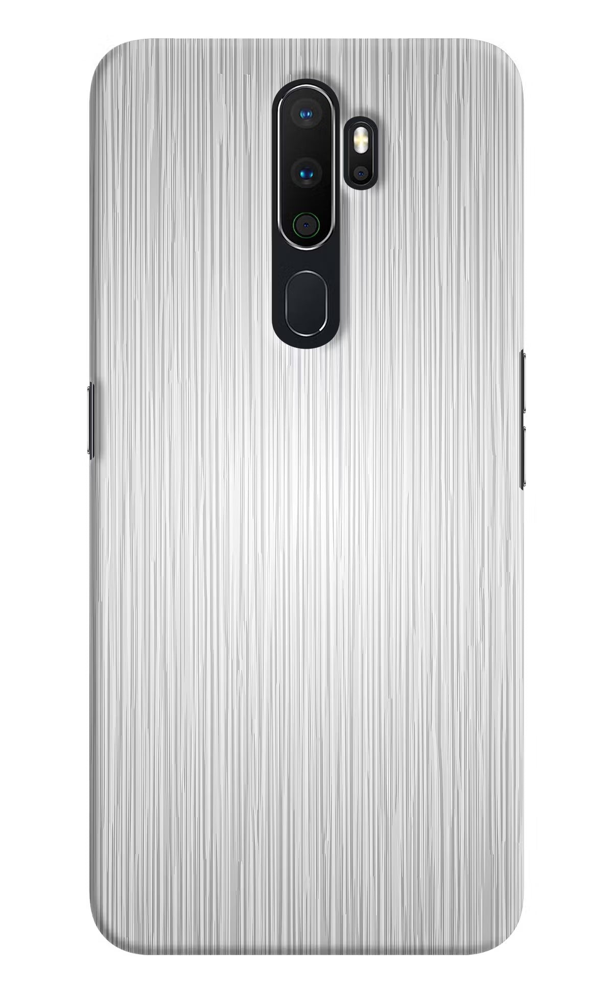 Wooden Grey Texture Oppo A5 2020/A9 2020 Hard Case Back Cover by Casekaro