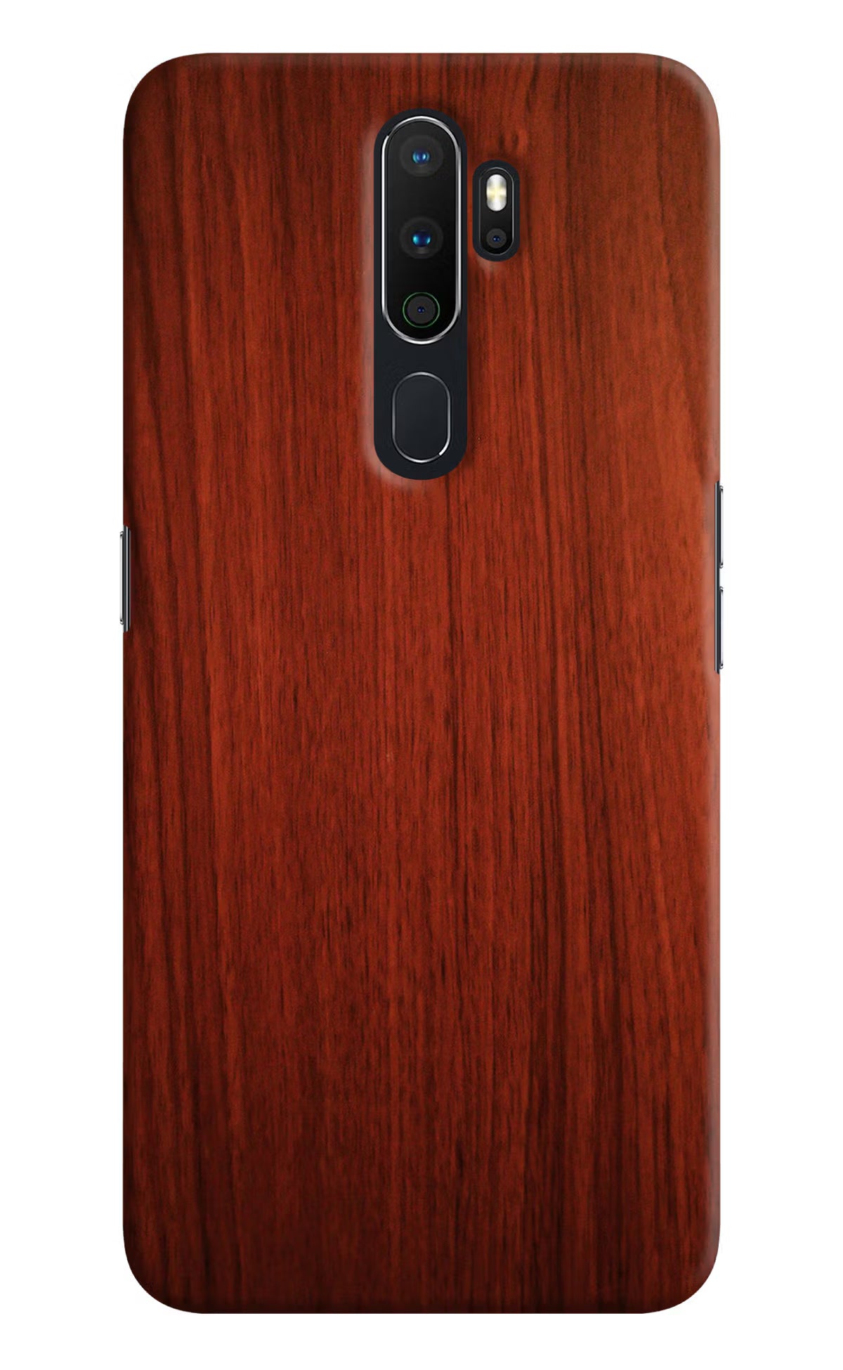Wooden Plain Pattern Oppo A5 2020/A9 2020 Hard Case Back Cover by Casekaro