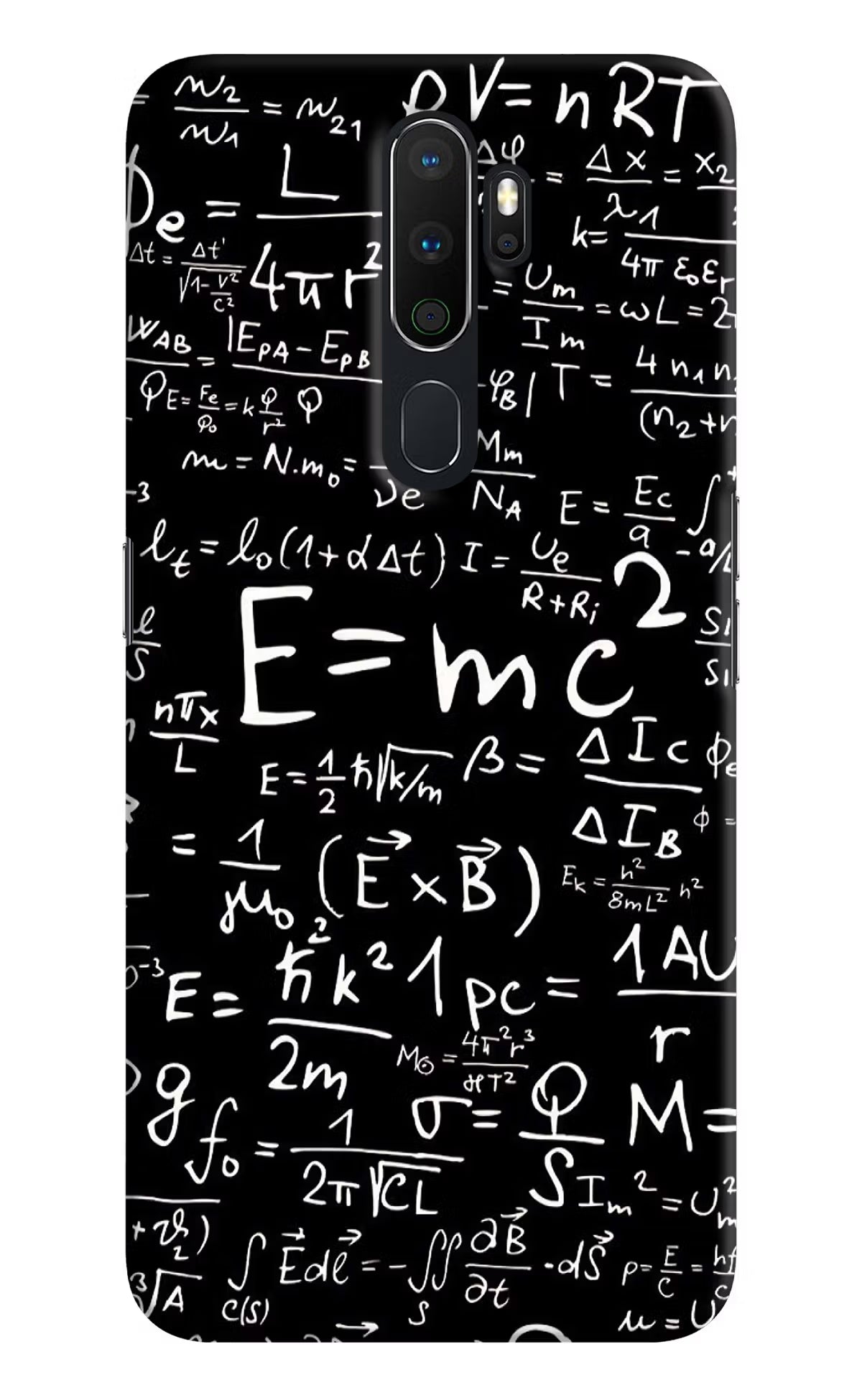 Physics Formula Oppo A5 2020/A9 2020 Hard Case Back Cover by Casekaro