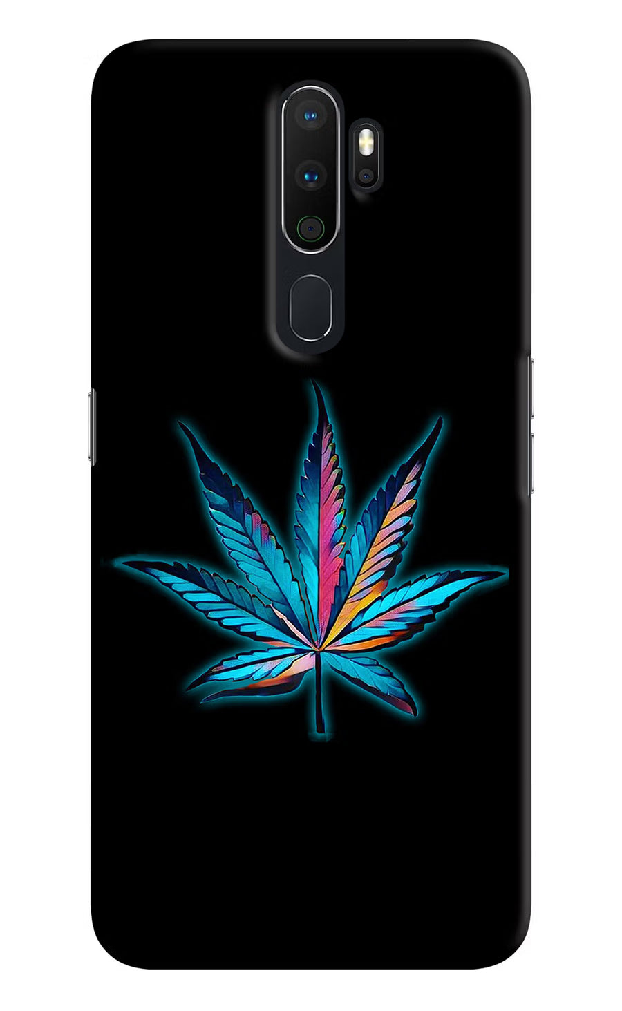 Weed Oppo A5 2020/A9 2020 Back Cover, Hard case