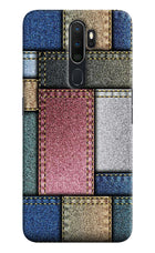 Multicolor Jeans Oppo A5 2020/A9 2020 Hard Case Back Cover by Casekaro