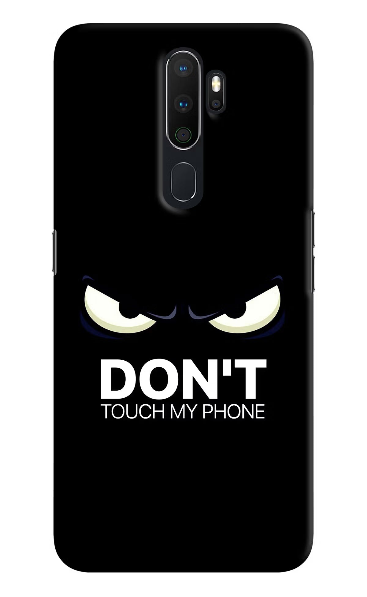 Don'T Touch My Phone Oppo A5 2020/A9 2020 Hard Case Back Cover by Casekaro