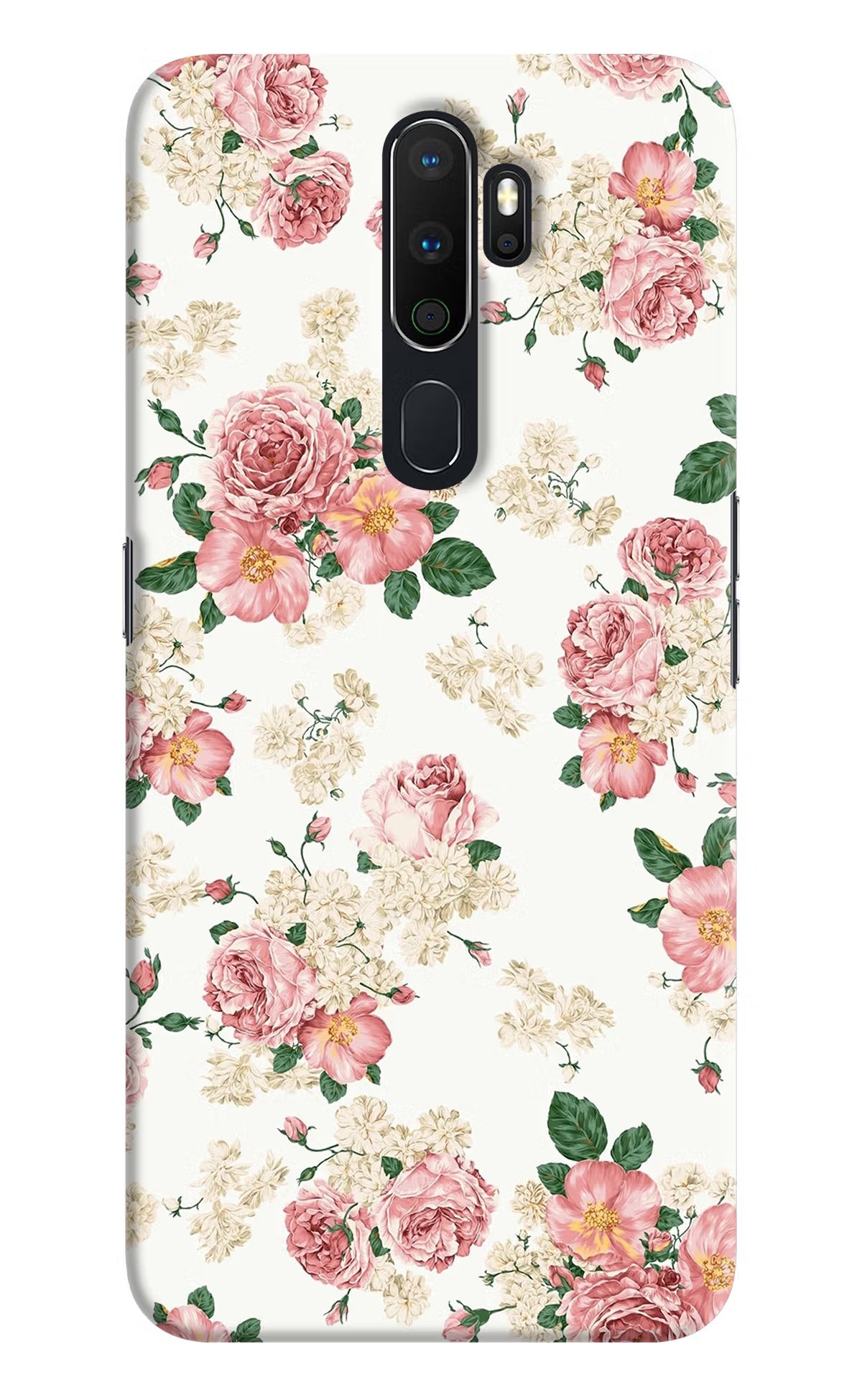 Flowers Oppo A5 2020/A9 2020 Hard Case Back Cover by Casekaro