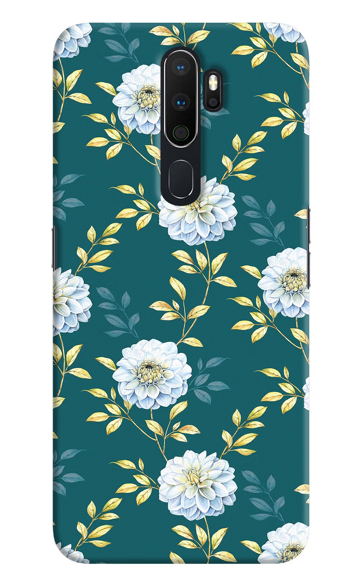 Flowers Oppo A5 2020/A9 2020 Hard Case Back Cover by Casekaro