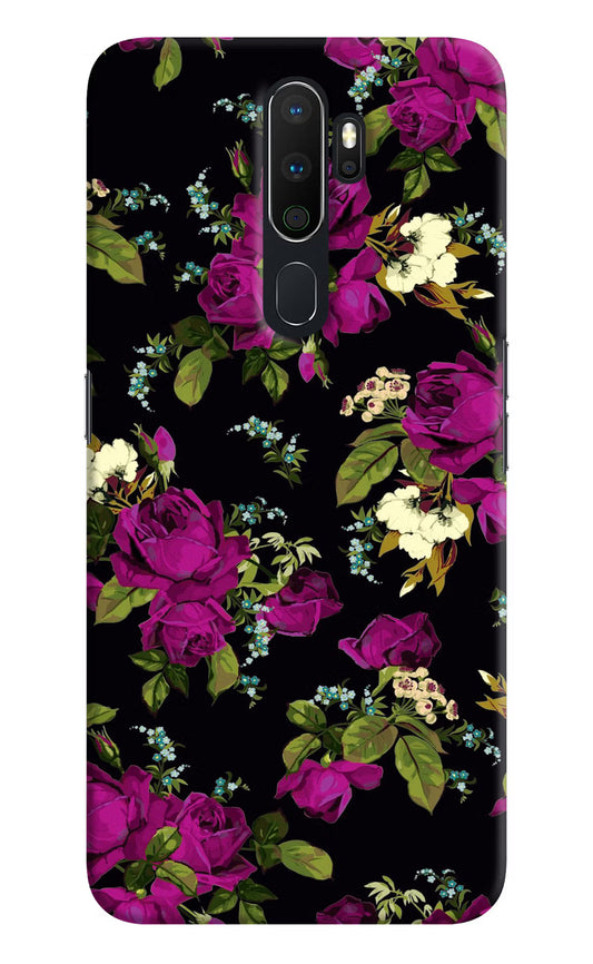 Flowers Oppo A5 2020/A9 2020 Hard Case Back Cover by Casekaro