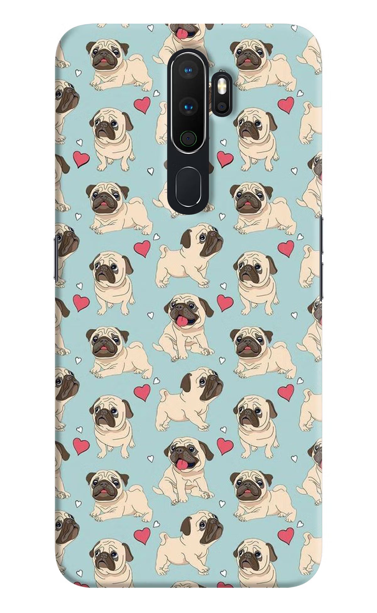 Pug Dog Oppo A5 2020/A9 2020 Hard Case Back Cover by Casekaro
