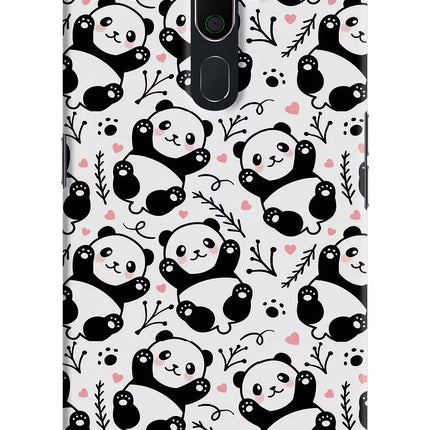 Cute Panda Oppo A5 2020/A9 2020 Hard Case Back Cover by Casekaro