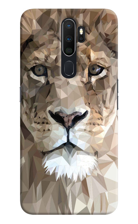 Lion Art Oppo A5 2020/A9 2020 Hard Case Back Cover by Casekaro