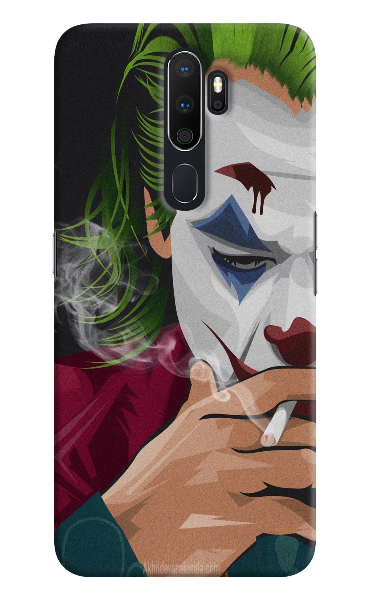 Joker Smoking Oppo A5 2020/A9 2020 Hard Case Back Cover by Casekaro