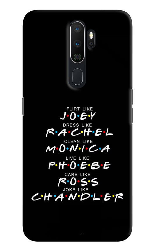 FRIENDS Character Oppo A5 2020/A9 2020 Hard Case Back Cover by Casekaro